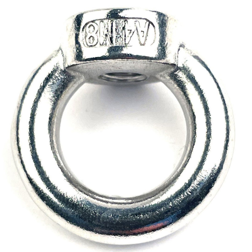 Rozsdamentes acél függesztőanya DIN 582 A4 M24