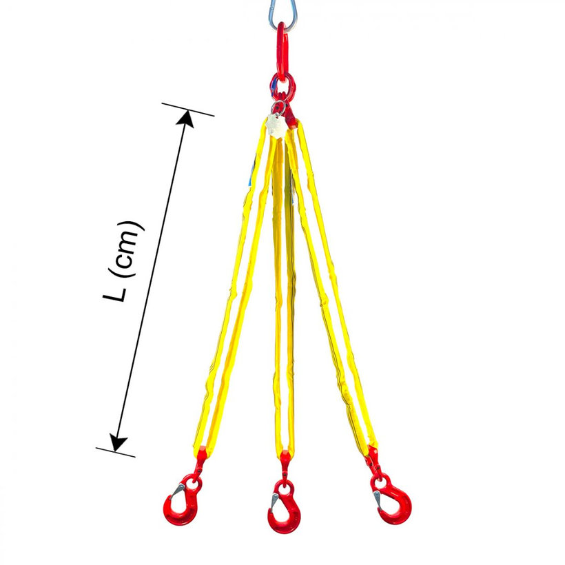 Textil függeszték SZEM-3 KAMPÓ 6300/4500 kg, 1 m