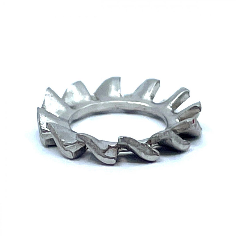 Legyező alakú alátét DIN 6798A rozsdamentes acél A2 M3