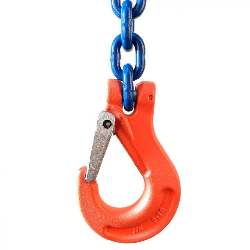 Láncos felfüggesztés szem-kampó 100 o. rövidítővel (3 m, 4000 kg, 10 mm)