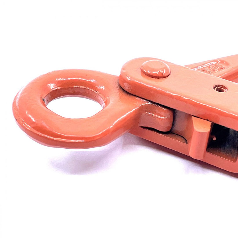 Önzáró kampó szemmel 100 o. narancssárga 13mm