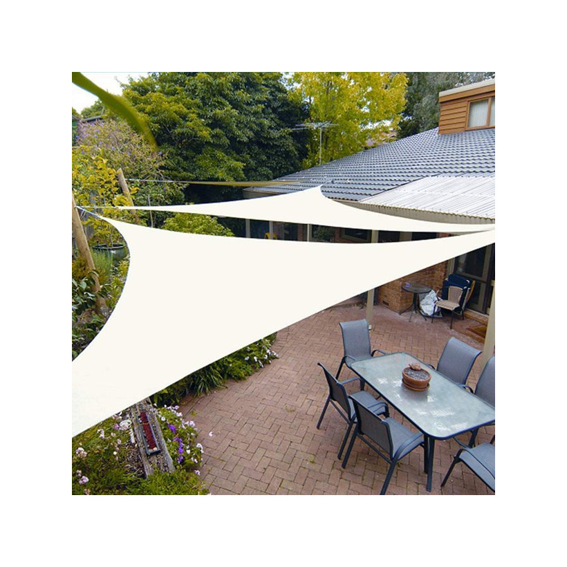 Árnyékvitorla vízálló antracit 3x3x3 m