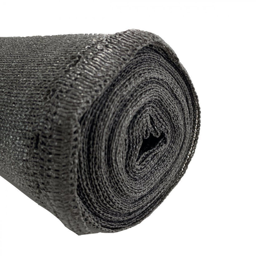 Árnyékoló háló antracit szürke 95% - hosszúság 25m - magasság 1,8m