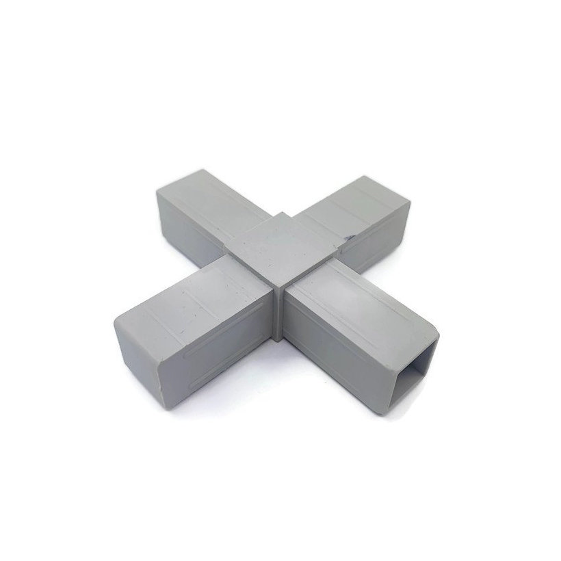 Műanyag keresztcsatlakozó 20x20mm