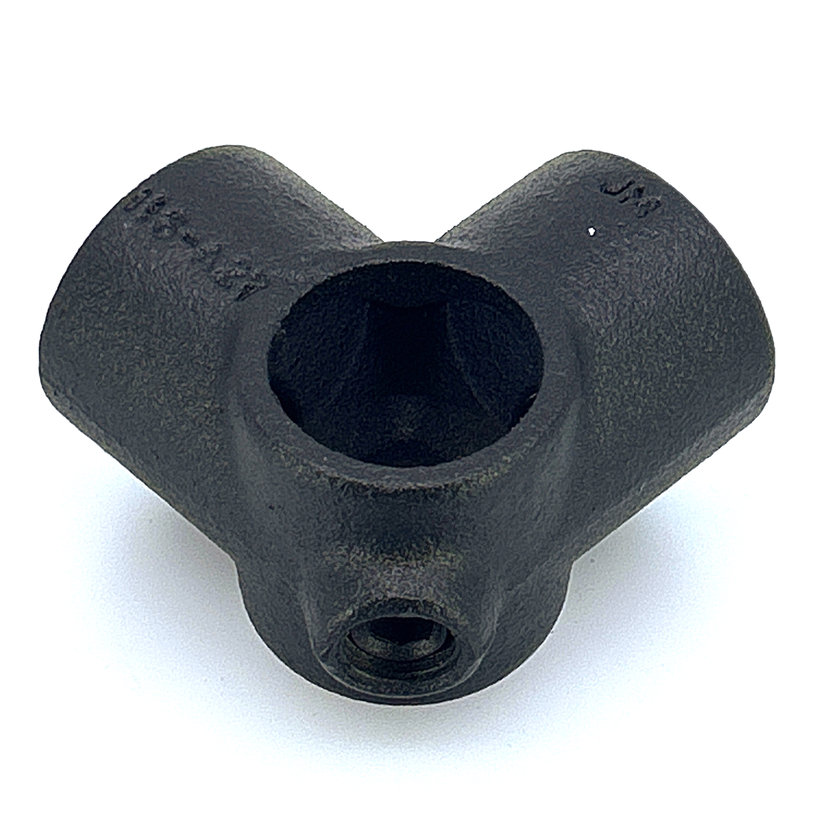 Kötőelem négyágú 27 mm - fekete