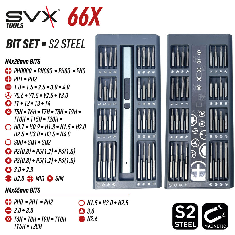 Bitkészlet 66 részes