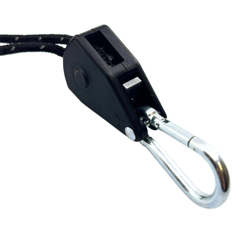 Kemping csiga, fekete, 4 mm / 4 m