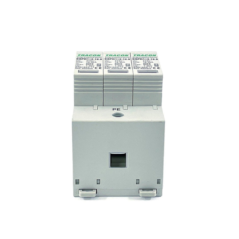 AC túlfeszültség-levezető T1+T2 típus