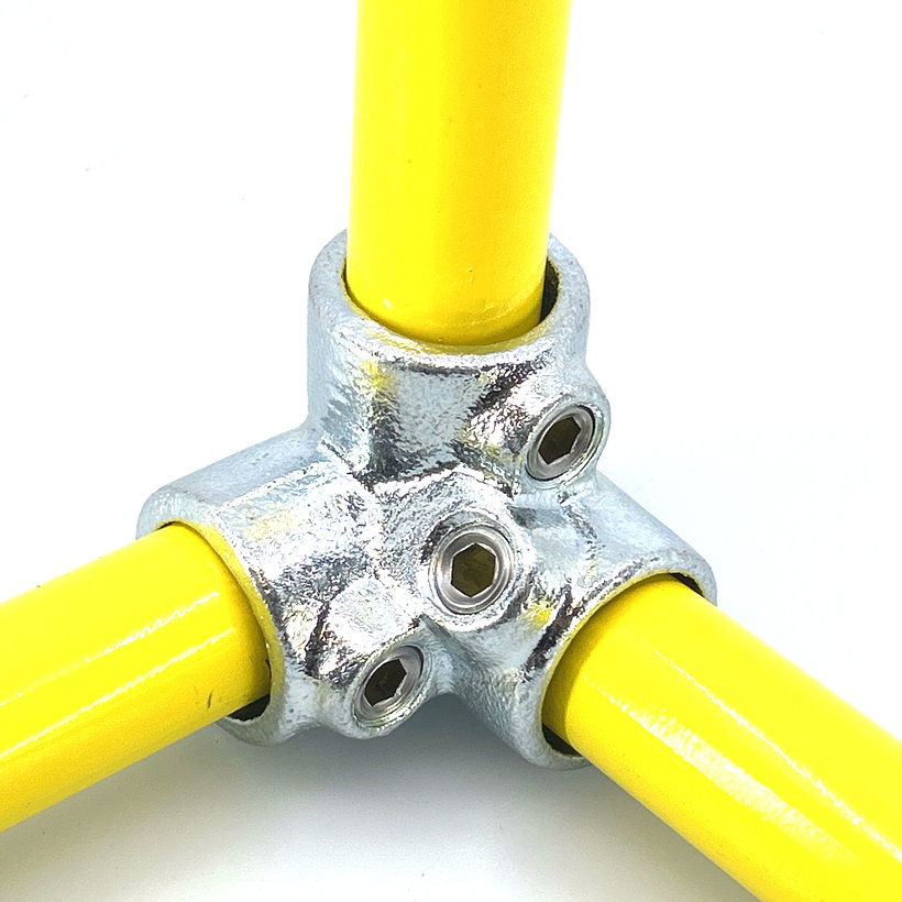 Kötőelem háromágú 27 mm - horganyzott