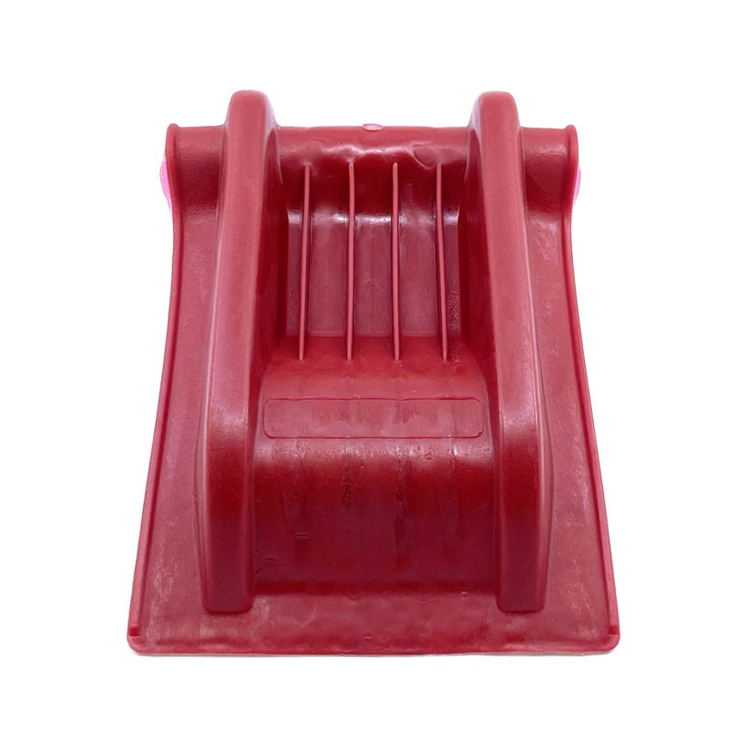 Védő műanyag sarok, piros, 220×145×130 mm