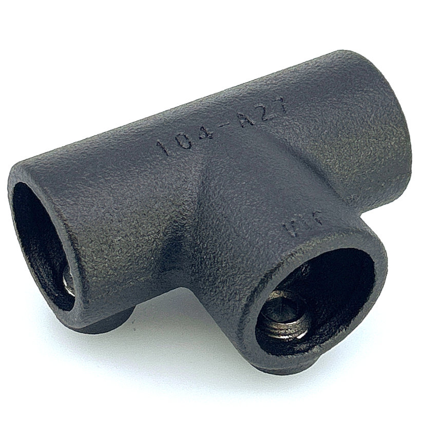 Kötőelem T-alakú 27 mm - fekete