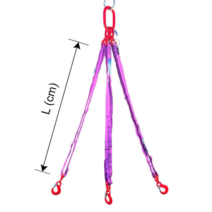 Textil függeszték SZEM-3 KAMPÓ 2100/1500 kg, 2 m