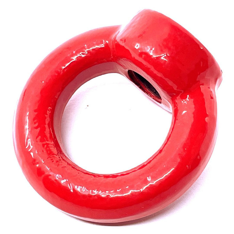 Függesztő anya DIN 582 80 o. piros M8