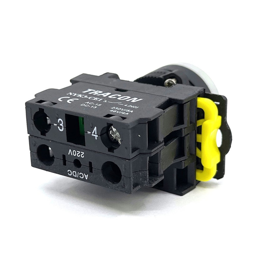 Gombkapcsoló háttérvilágítással kék