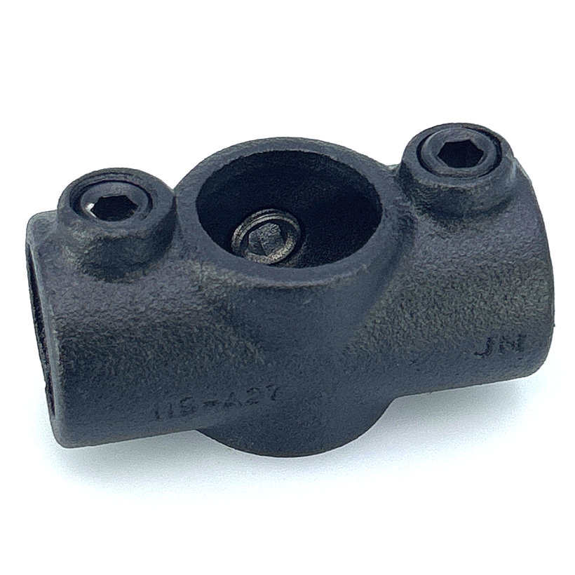 Kötőelem X-alakú 27 mm - fekete