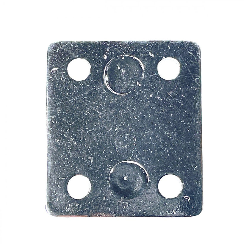 Rozsdamentes acél lemez szemmel 30x35mm