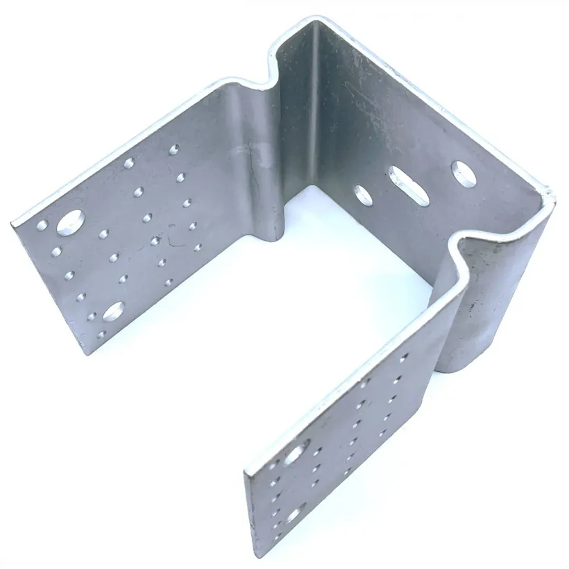 Oszlop talp U alakú roxor nélkül 141x120x125mm