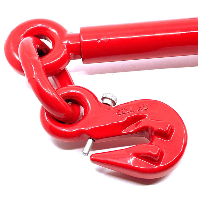 Racsnis feszítő H-H 80 o. piros 6mm