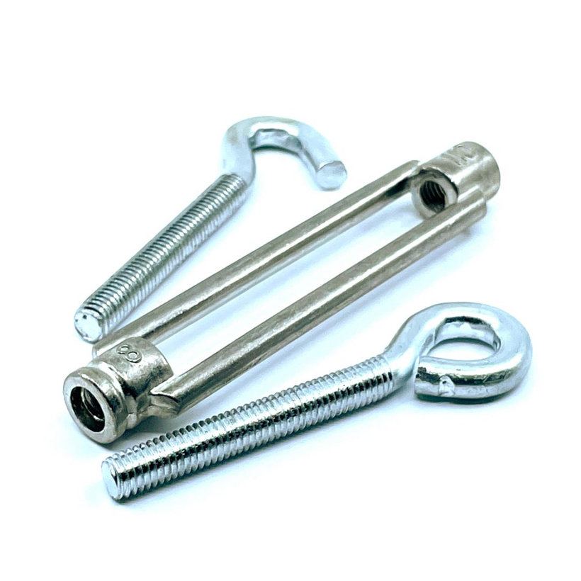 Pontos feszítő szem-kampó 4x45mm