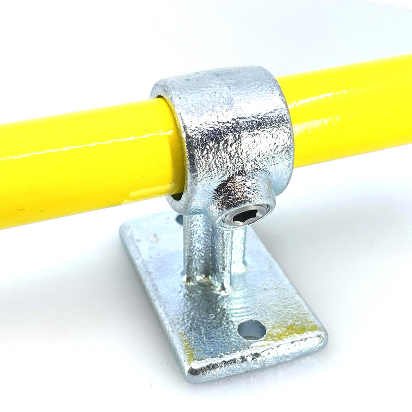 Csatlakozó korlátra 27 mm - horganyzott