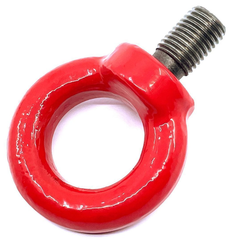 Függesztőszem DIN 580 80 o. piros M27