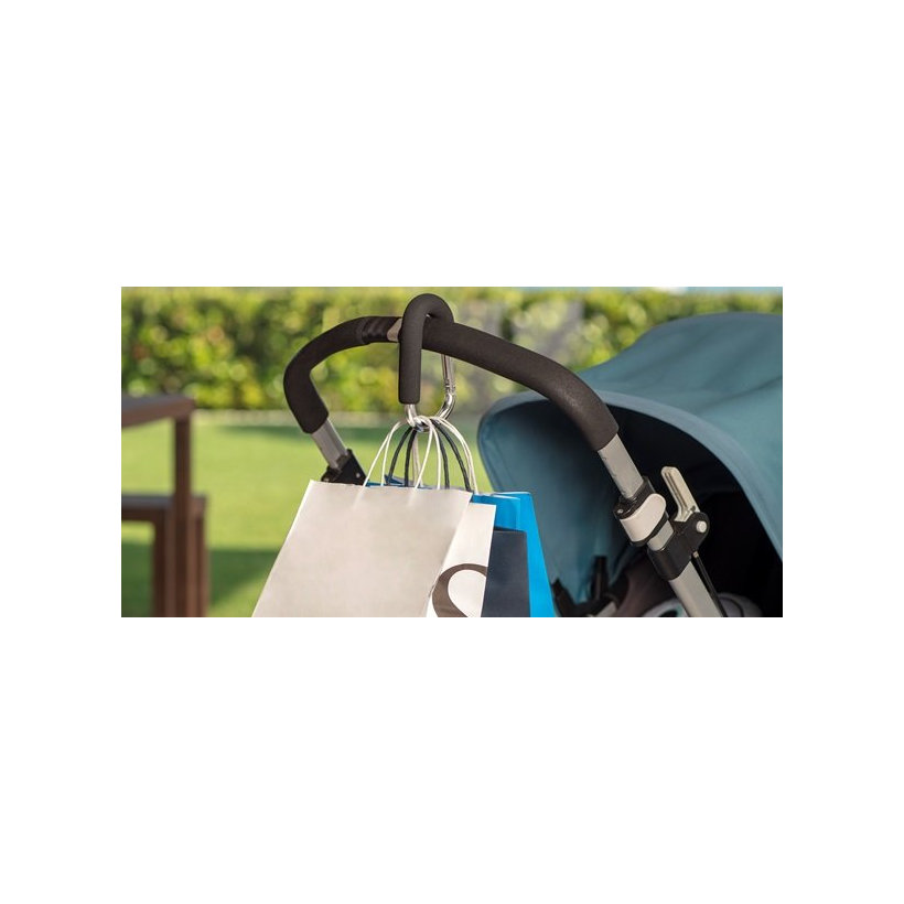 Többcélú karabiner babakocsihoz