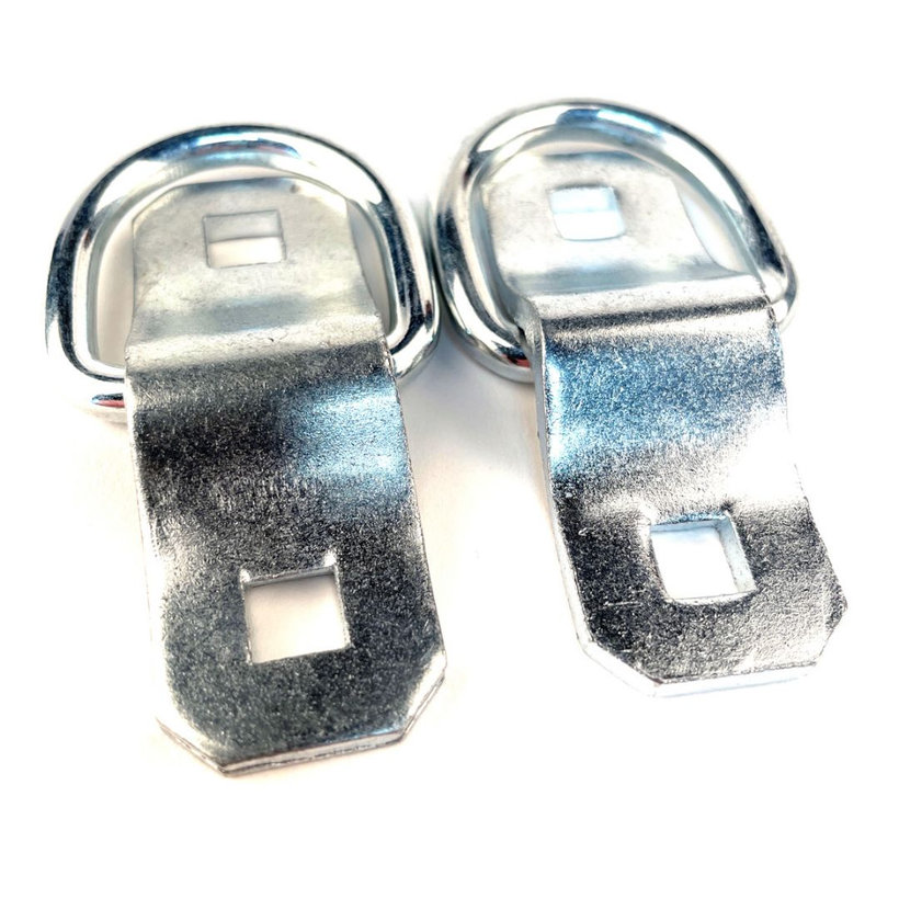 Lemez D-gyűrűvel zn 5x25mm