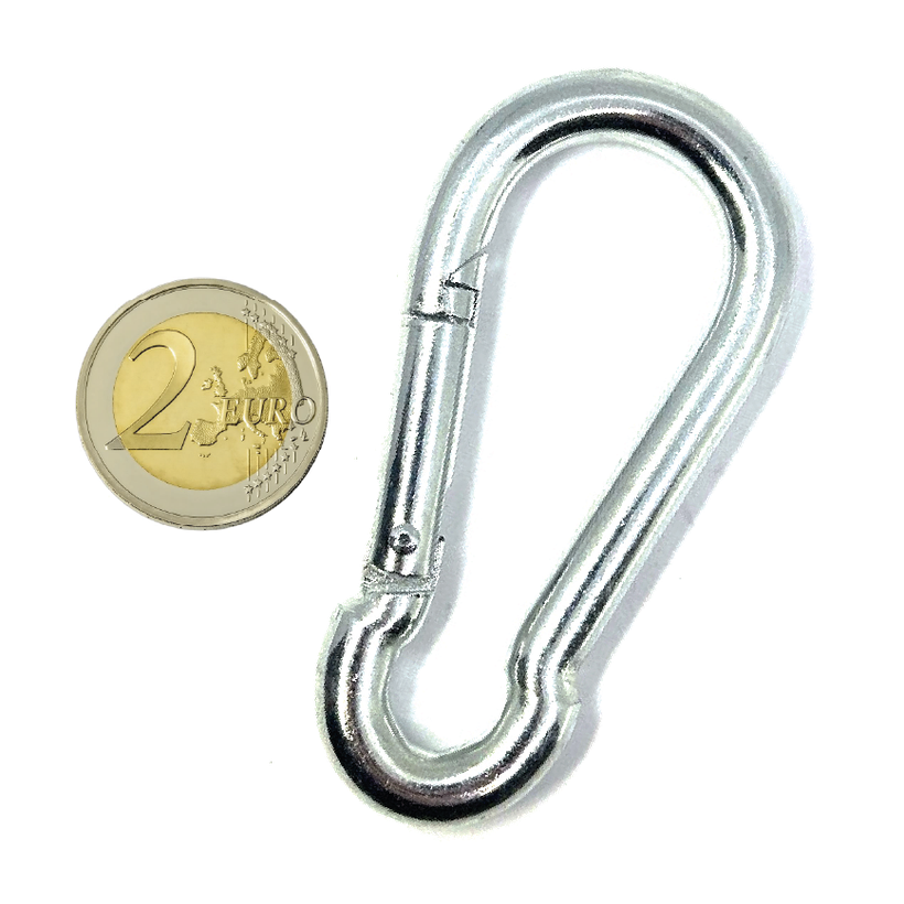 Tűzoltó karabiner zn DIN 5299C 8mm