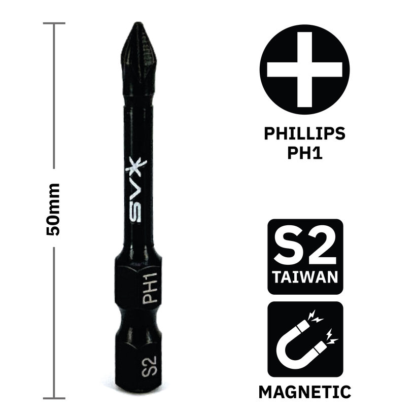 Bit mágneses PH1x50 mm