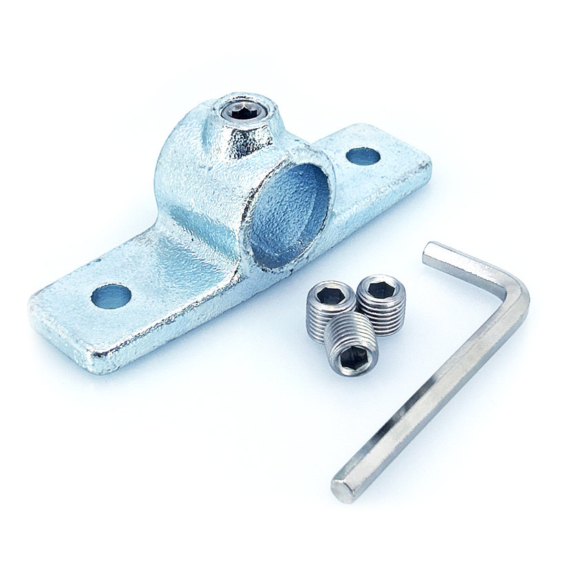 Csatlakozó falra 27 mm - horganyzott