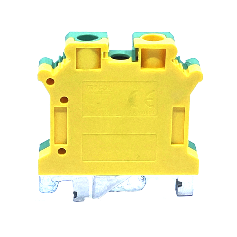 Védővezető ipari sorozatkapocs, csavaros, sínre 10mm²