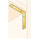 Sarokösszekötő lemez KW 6 125x125x20mm