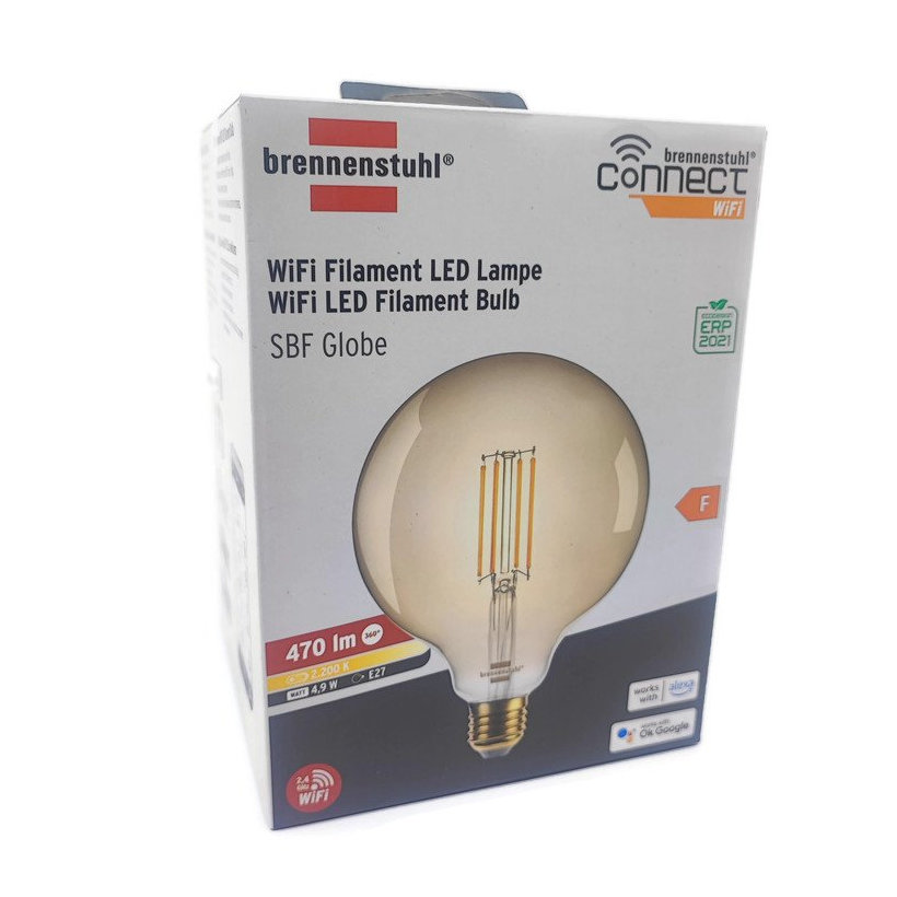 LED izzó WiFi vintage E27