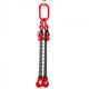 Láncos felfüggesztés szem-4 kampó 80 o. rövidítővel (0,5 m, 2360/1700 kg, 6 mm)