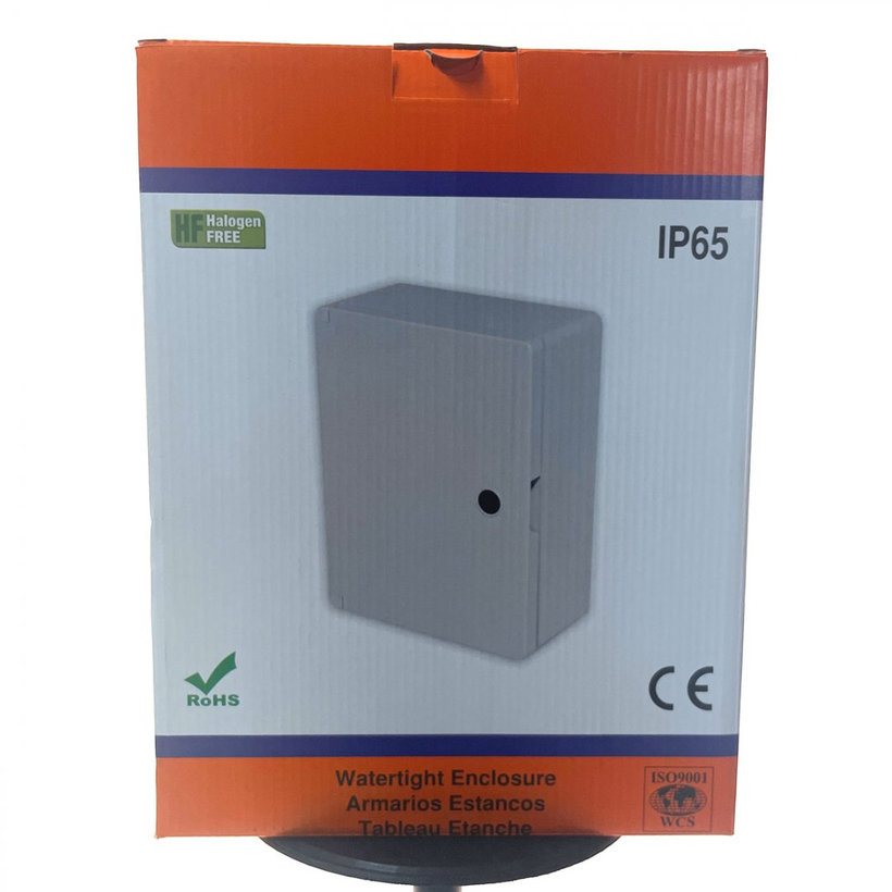 Műanyag kapcsolótábla IP65 250x330x130mm