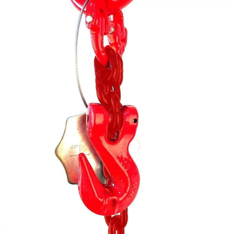 Láncos felfüggesztés szem-szem 80 o. rövidítővel (5 m, 2000 kg, 8 mm)