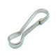 Rugós karabiner forgóhorog nélkül zn 60mm