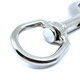 Forgó karabiner rozsdamentes acél A4 104 mm