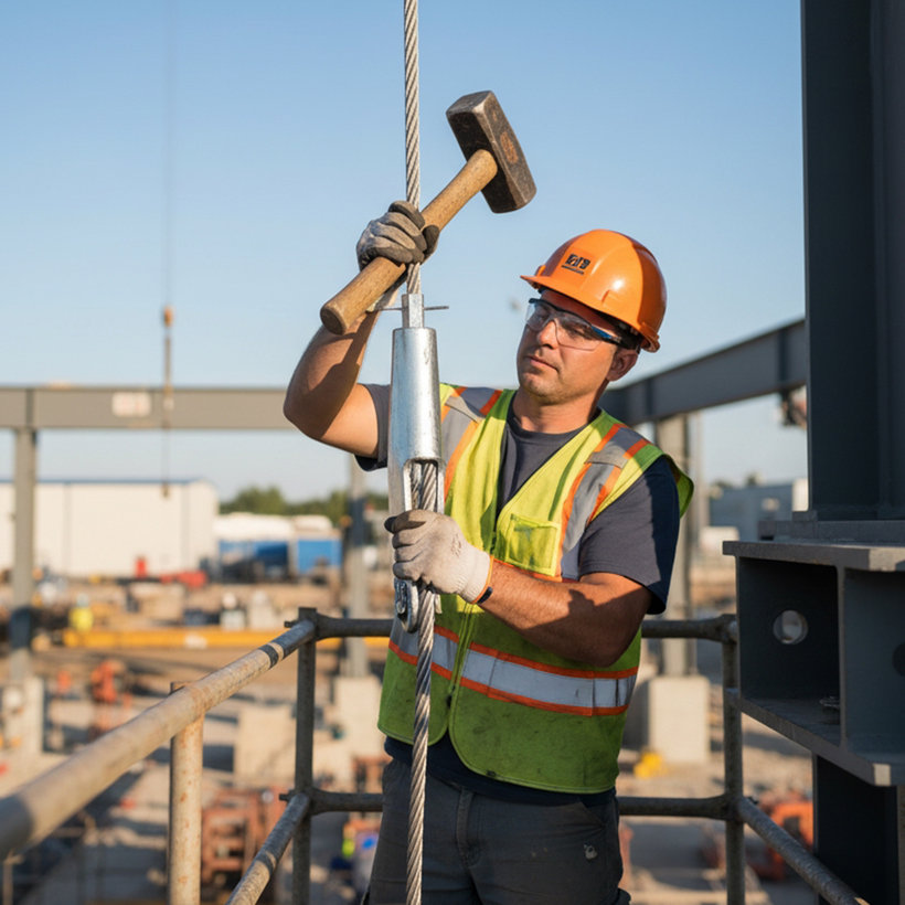 Kötélvégzár DIN 15315 4–5 mm