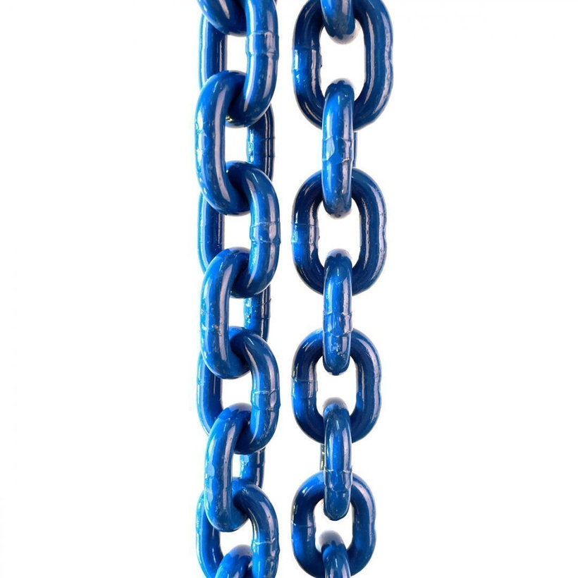 Láncos felfüggesztés szem-2 kampó 100 o. rövidítővel (4,5 m, 2000/1400 kg, 6 mm)