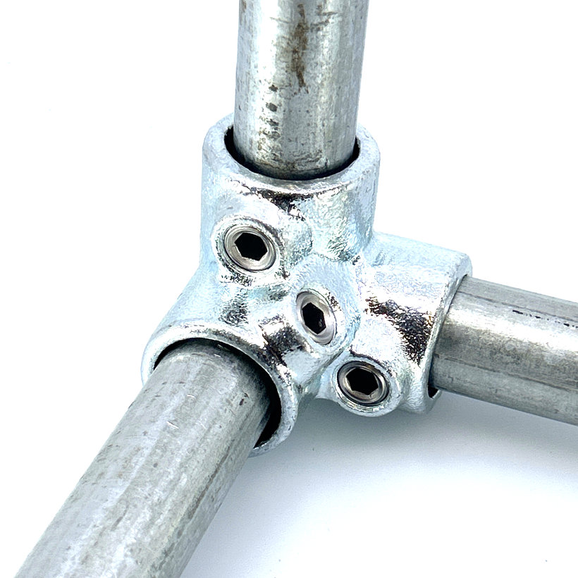 Kötőelem háromágú 27 mm - horganyzott