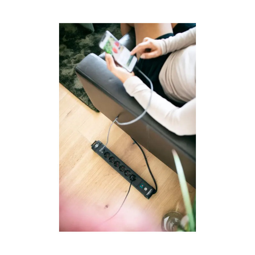 Premium-Line hosszabbító kábel 6 aljzatos - 3 m