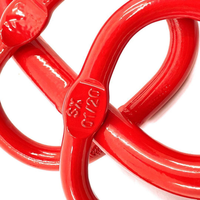 Részszerelvény kötélre 80 o. piros 28mm