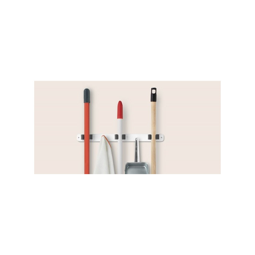 Seprűtartó hármas 32x370x46mm