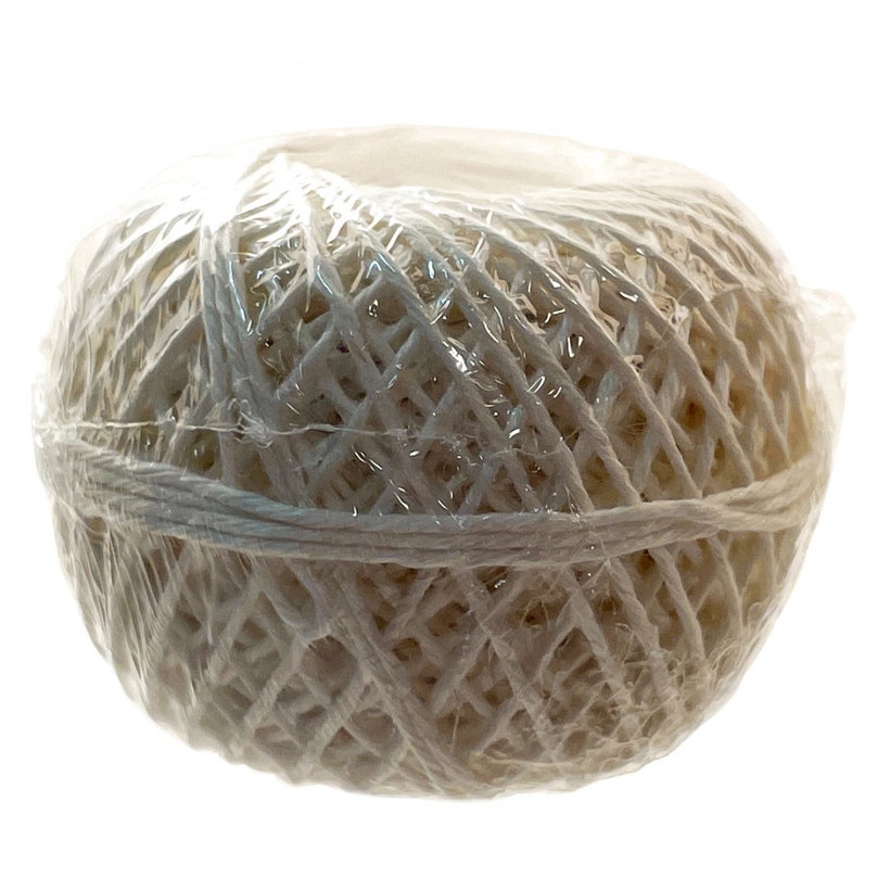 Élelmiszeripari LEN zsineg fehér 40g