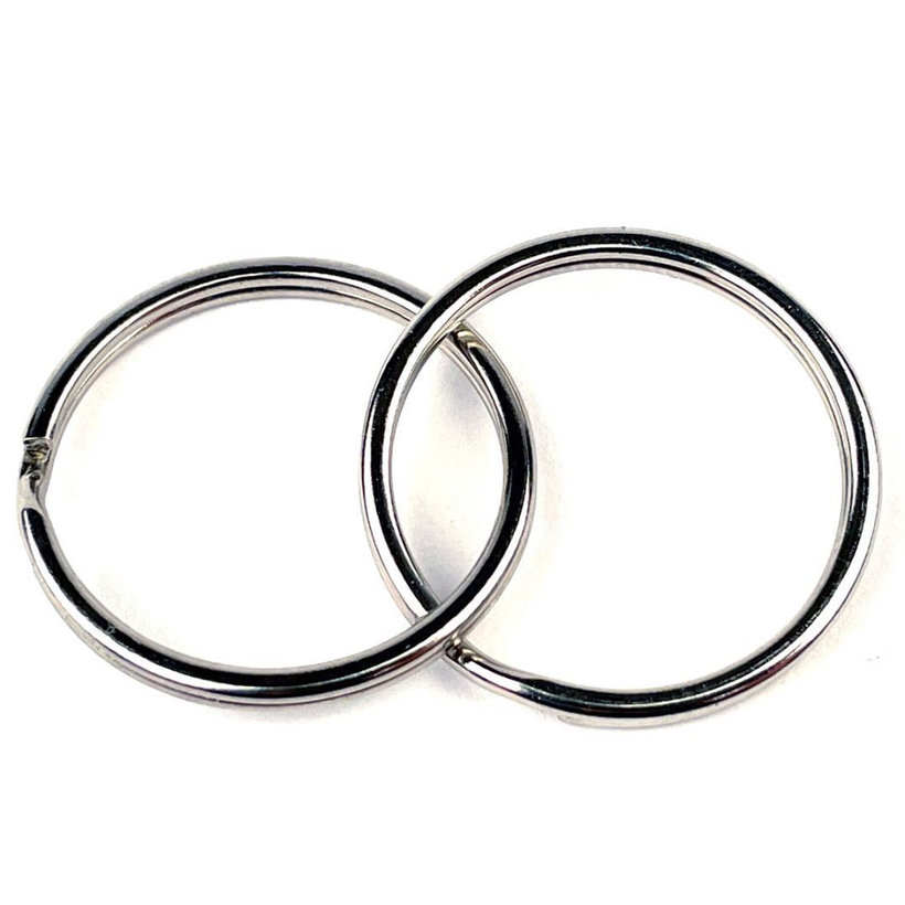 Kulcskarika nikkelezett 20mm