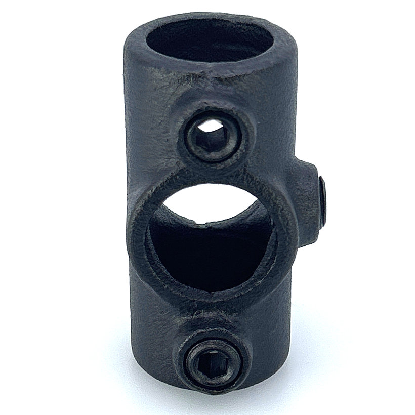 Kötőelem X-alakú 27 mm - fekete