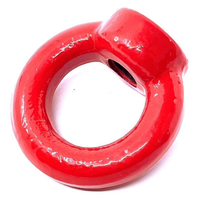 Függesztő anya DIN 582 80 o. piros M24