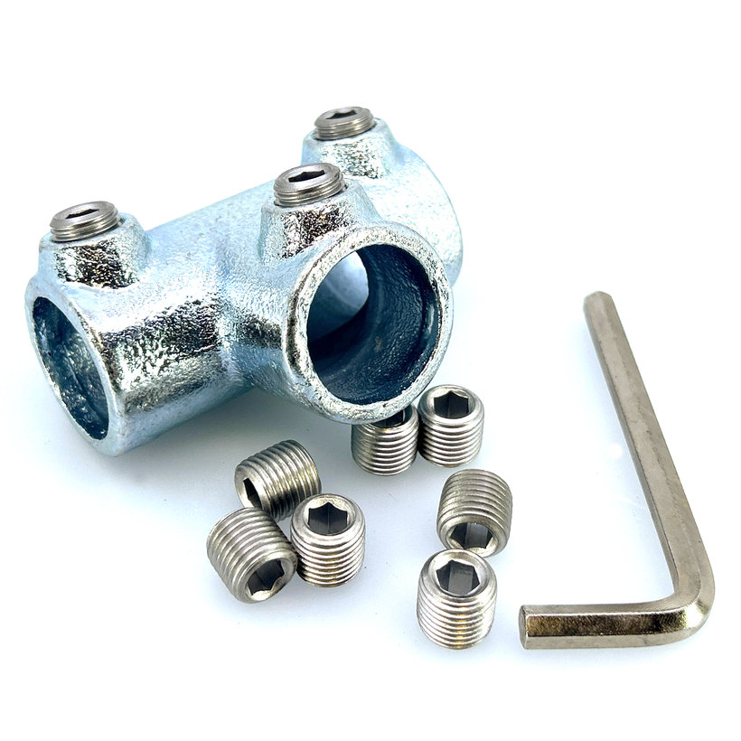 Kötőelem T-alakú 27 mm - horganyzott