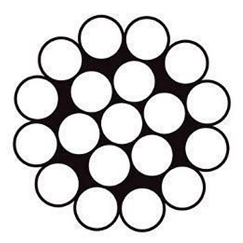 Acélkötél DIN 3053 1x19 1,5mm